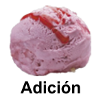 Adición de helado